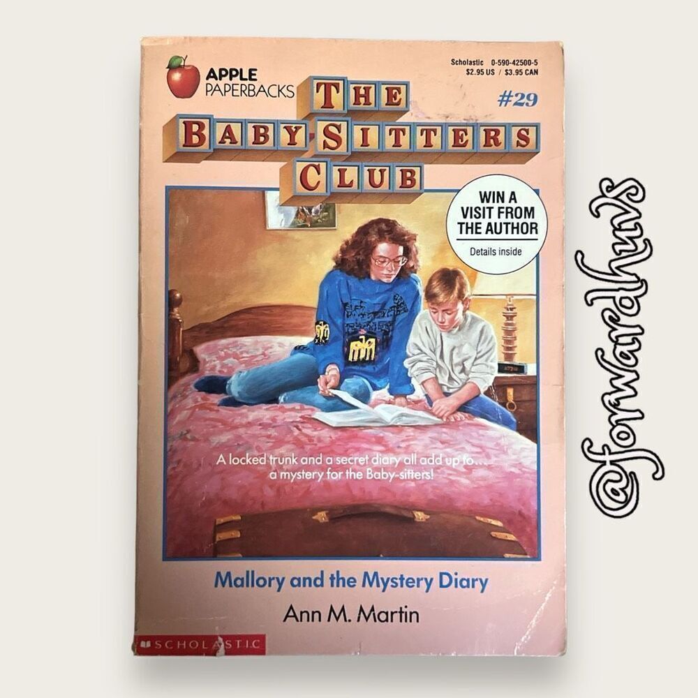 Bundle Sale 3 for $15 | Baby-Sitters Club | Mallory and the Secret Diary  | Book